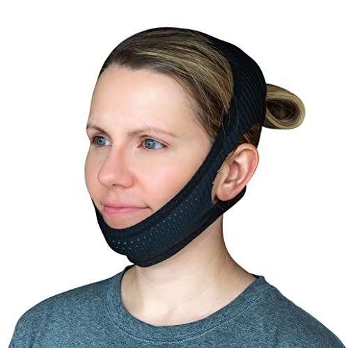 Deep & Quiet Anti-Snoring Chin Strap, Adjustable Breathable Snore Stopper